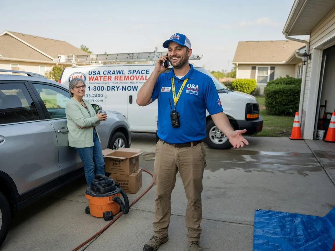Crawl Space Water Removal Coldwater, MS FAQs